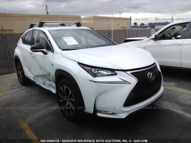 JTJYARBZ7H2083343 - 2017 LEXUS NX 200T/BASE/F SPORT WHITE photo 1