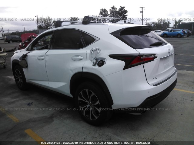 JTJYARBZ7H2083343 - 2017 LEXUS NX 200T/BASE/F SPORT WHITE photo 3