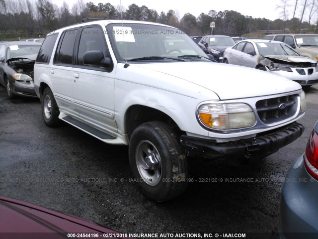 1FMZU63E5YZC09985 - 2000 FORD EXPLORER XLT WHITE photo 1