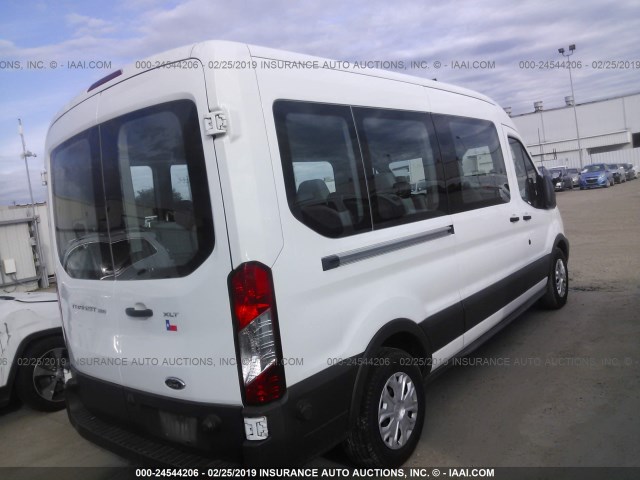 1FBAX2CM4HKA08682 - 2017 FORD TRANSIT T-350 WHITE photo 4