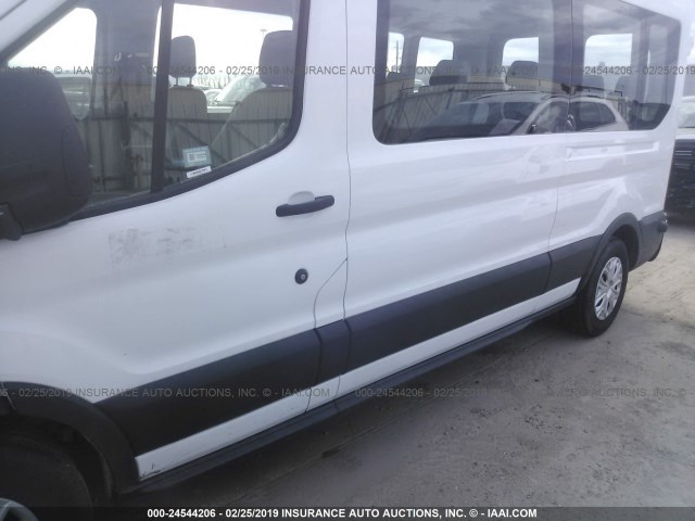 1FBAX2CM4HKA08682 - 2017 FORD TRANSIT T-350 WHITE photo 6