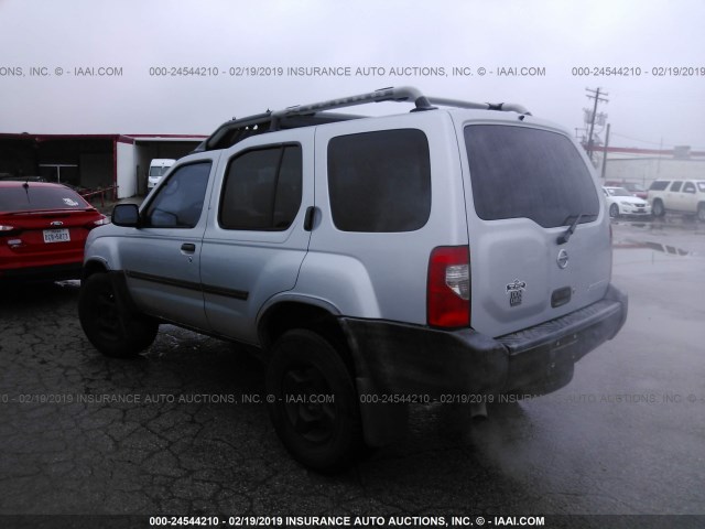 5N1ED28T53C656133 - 2003 NISSAN XTERRA XE/SE SILVER photo 3