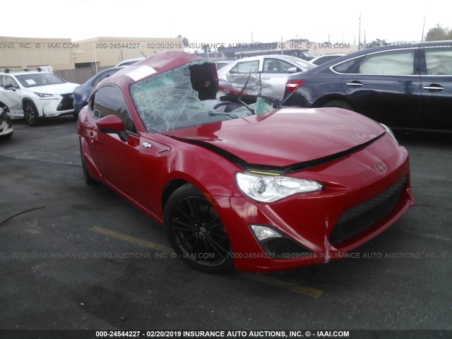JF1ZNAA18D2727781 - 2013 TOYOTA SCION FR-S RED photo 1