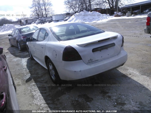 2G2WP552271165015 - 2007 PONTIAC GRAND PRIX WHITE photo 3
