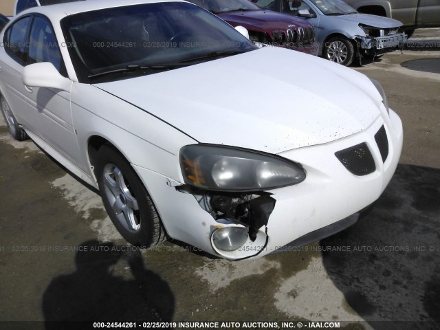 2G2WP552271165015 - 2007 PONTIAC GRAND PRIX WHITE photo 6