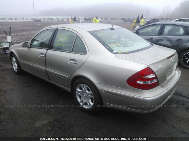 WDBUF65J13A239610 - 2003 MERCEDES-BENZ E 320 GOLD photo 3