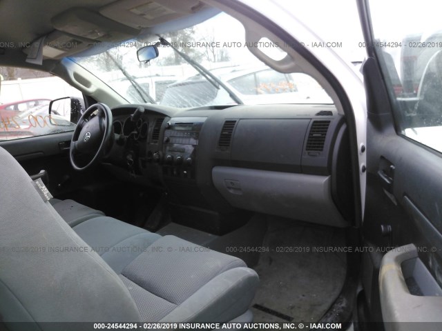 5TFLT52147X003346 - 2007 TOYOTA TUNDRA WHITE photo 5