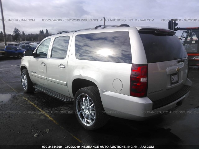 3GNFK16377G198147 - 2007 CHEVROLET SUBURBAN K1500 BEIGE photo 3