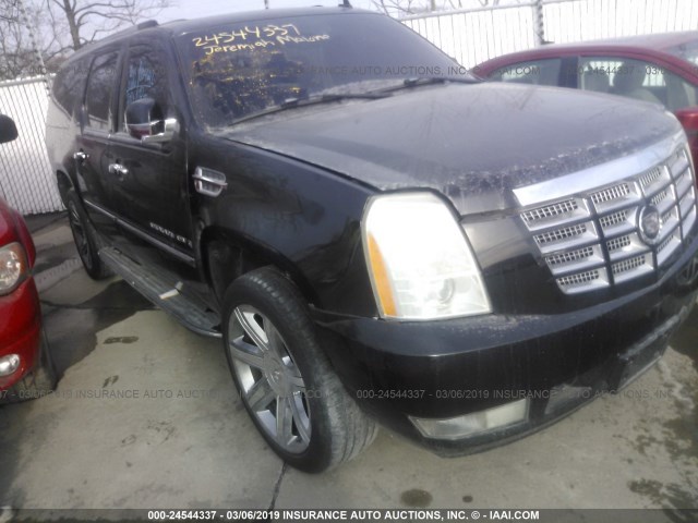 1GYFK66837R327786 - 2007 CADILLAC ESCALADE BLACK photo 1