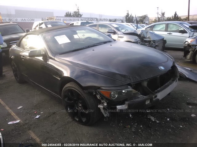 WBAEK73445B324827 - 2005 BMW 645 CI AUTOMATIC 黑色 照片 1