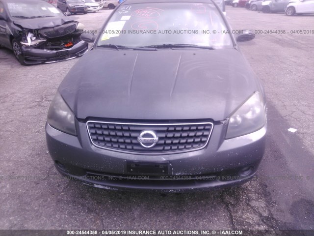 1N4BL11E65C205947 - 2005 NISSAN ALTIMA BLACK photo 6