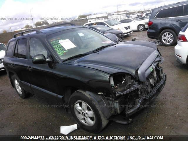 KM8SC13D46U100331 - 2006 HYUNDAI SANTA FE GLS/LIMITED GREEN photo 1