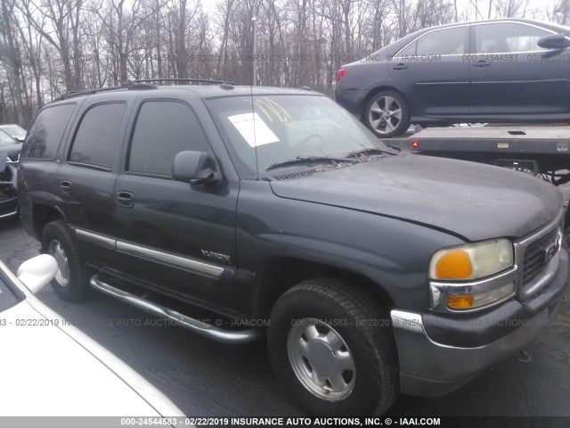 1GKEK13Z13J121929 - 2003 GMC YUKON BLACK photo 1