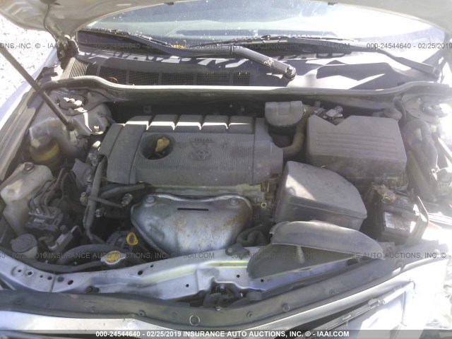 4T1BF3EK6BU210550 - 2011 TOYOTA CAMRY SE/LE/XLE 灰色 照片 10
