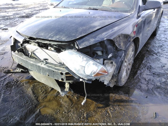 1G1ZK57719F226309 - 2009 CHEVROLET MALIBU LTZ BLACK photo 6