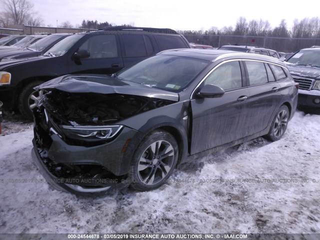 W04GV8SX2J1054110 - 2018 BUICK REGAL TOURX ESSENCE 灰色 照片 2