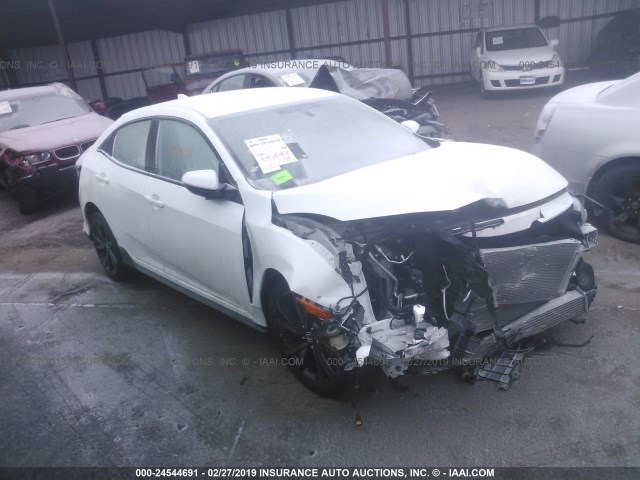 SHHFK7H44HU231452 - 2017 HONDA CIVIC SPORT WHITE photo 1