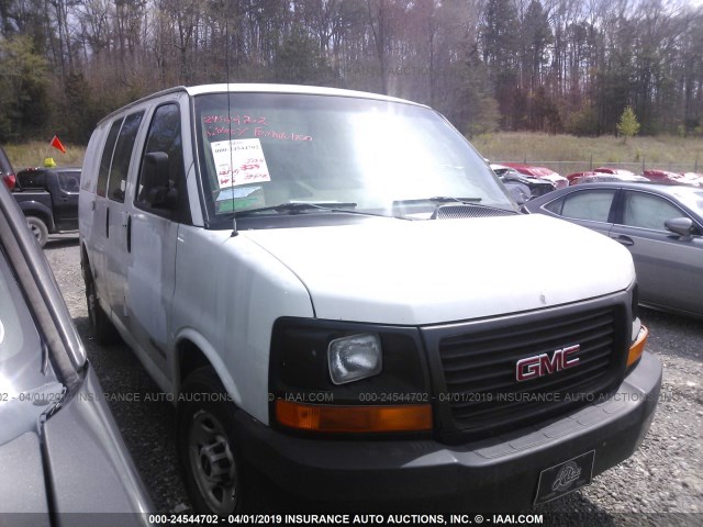 1GTGG25V361111011 - 2006 GMC SAVANA G2500 WHITE photo 1