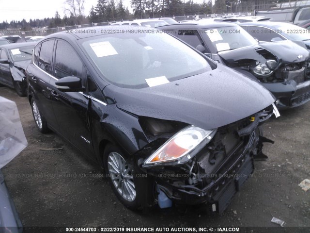 1FADP5BU8DL547702 - 2013 FORD C-MAX SEL BLACK photo 1