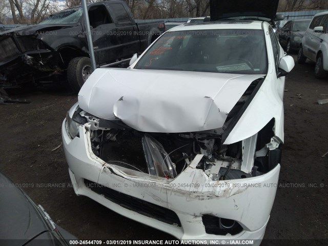 JH4CU2F83CC002773 - 2012 ACURA TSX SE WHITE photo 6