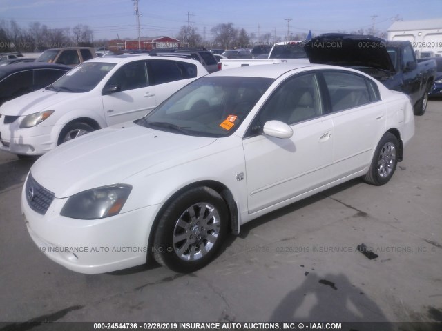 1N4AL11D95C242784 - 2005 NISSAN ALTIMA S/SL WHITE photo 2