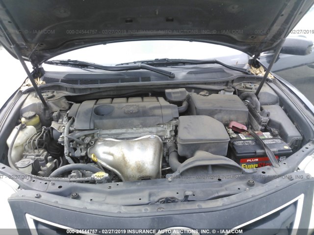 4T1BF3EK4BU214757 - 2011 TOYOTA CAMRY SE/LE/XLE 黑色 照片 10