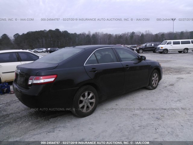 4T1BF3EK4BU214757 - 2011 TOYOTA CAMRY SE/LE/XLE 黑色 照片 4