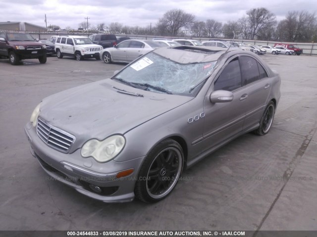 WDBRF52H76F750795 - 2006 MERCEDES-BENZ C GENERATION 2006 230 SILVER photo 2