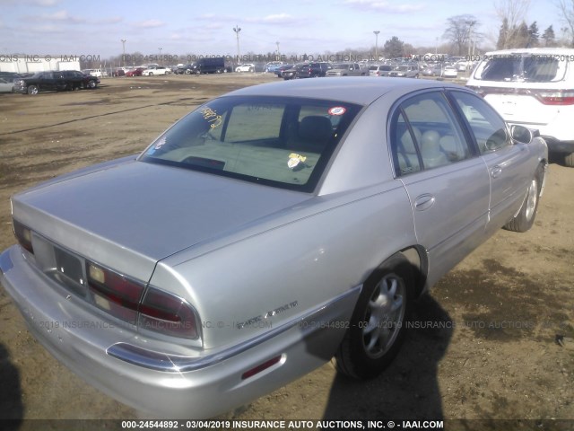 1G4CW52K8Y4181100 - 2000 BUICK PARK AVENUE  SILVER photo 4