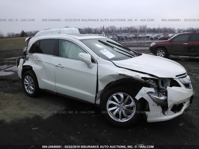 5J8TB3H35HL007397 - 2017 ACURA RDX WHITE photo 1