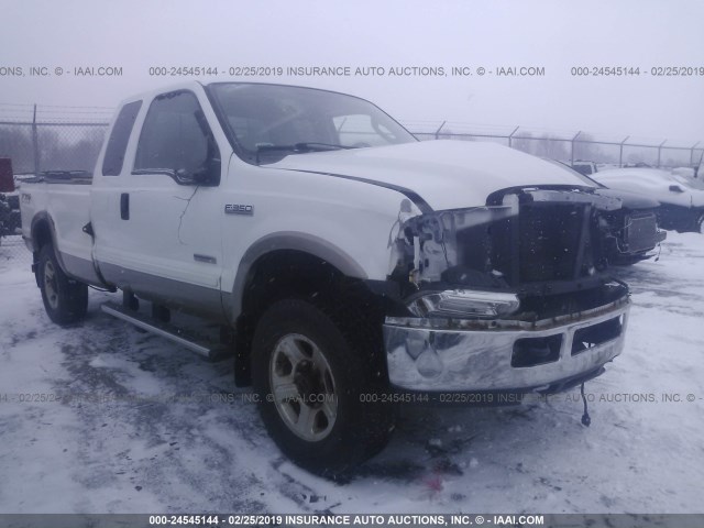 1FTWX31P56EC05022 - 2006 FORD F350 SRW SUPER DUTY WHITE photo 1