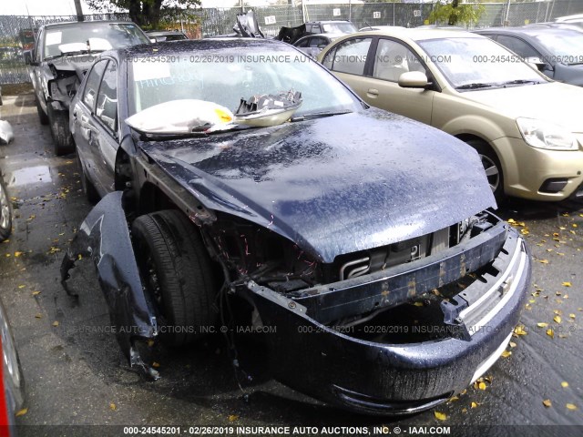 2G1WD5EM1B1253061 - 2011 CHEVROLET IMPALA POLICE BLUE photo 1