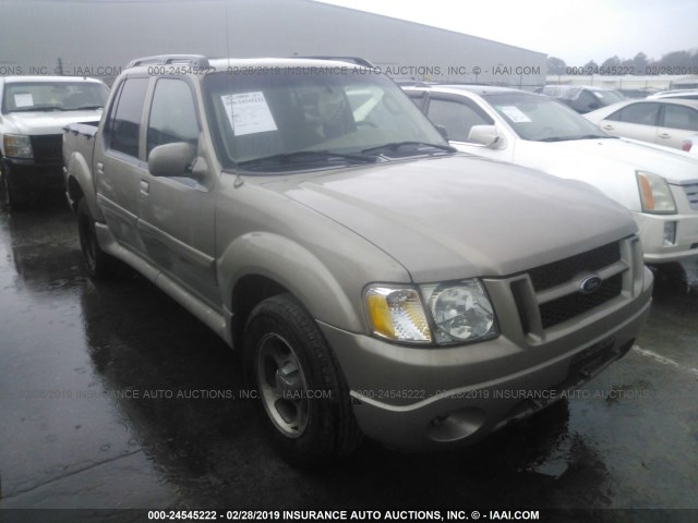 1FMZU67K75UA48256 - 2005 FORD EXPLORER SPORT TR  BEIGE photo 1