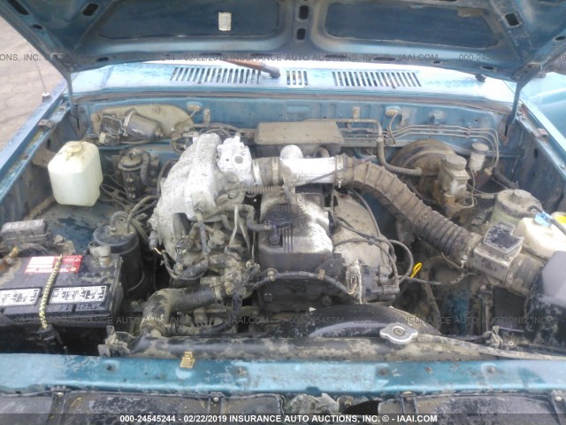 JM2UF4142N0286770 - 1992 MAZDA B2600 SHORT BODY BLUE photo 10