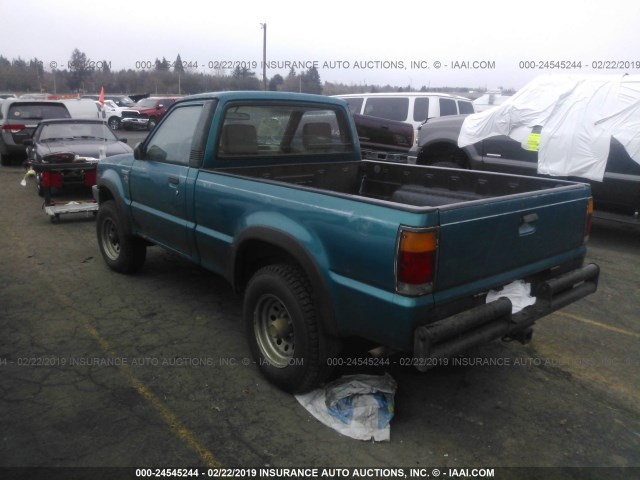 JM2UF4142N0286770 - 1992 MAZDA B2600 SHORT BODY BLUE photo 3