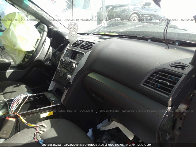 1FM5K8AR3FGC66569 - 2015 FORD EXPLORER POLICE INTERCEPTOR WHITE photo 5