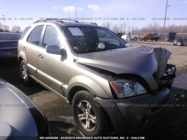 KNDJD733565508516 - 2006 KIA SORENTO EX/LX BROWN photo 1