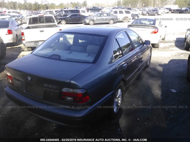 WBADT634X2CH95781 - 2002 BMW 530 I AUTOMATIC GRAY photo 4