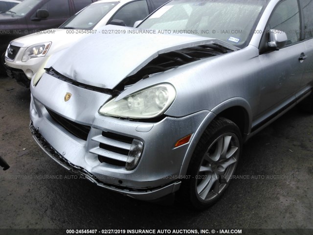 WP1AB29P38LA41922 - 2008 PORSCHE CAYENNE S SILVER photo 6