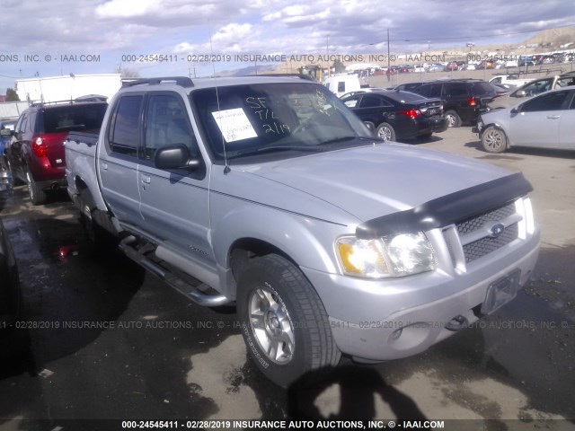 1FMZU67E52UB79904 - 2002 FORD EXPLORER SPORT TR  SILVER photo 1