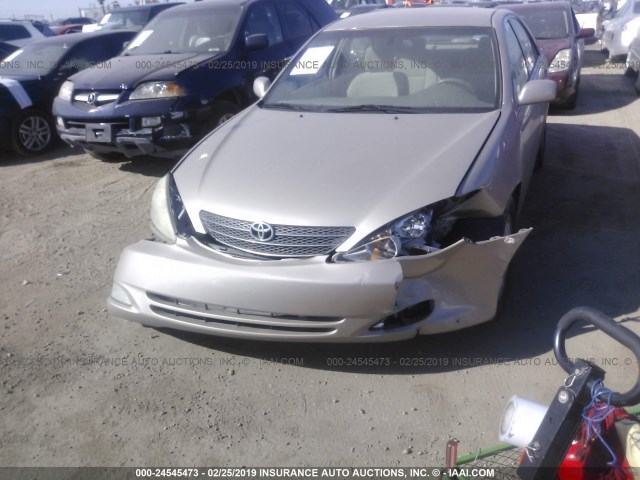 4T1BE30K63U746071 - 2003 TOYOTA CAMRY LE/XLE/SE BEIGE photo 6