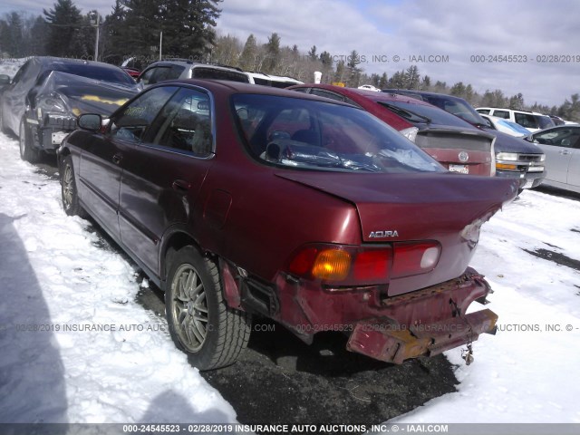 JH4DB7658XS003846 - 1999 ACURA INTEGRA LS RED photo 3