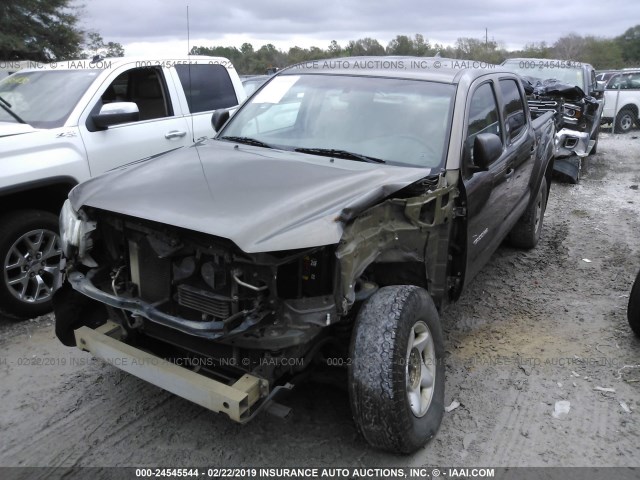 3TMLU4EN0FM165162 - 2015 TOYOTA TACOMA DOUBLE CAB/TRD PRO BROWN photo 6