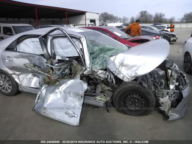 4T4BF1FK6ER428727 - 2014 TOYOTA CAMRY L/SE/LE/XLE 银色 照片 6