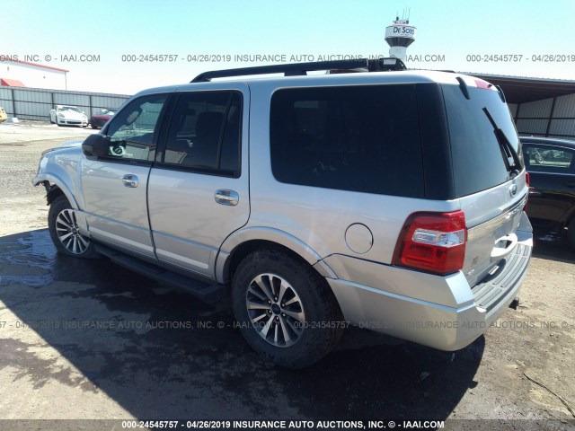 1FMJU1JT1GEF39324 - 2016 FORD EXPEDITION XLT/KING RANCH SILVER photo 3