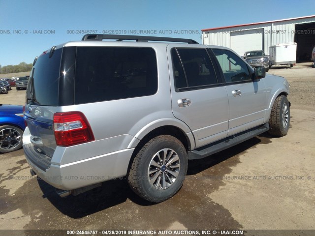 1FMJU1JT1GEF39324 - 2016 FORD EXPEDITION XLT/KING RANCH SILVER photo 4