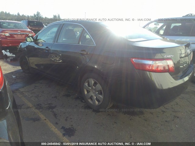 4T1BE46K59U279795 - 2009 TOYOTA CAMRY SE/LE/XLE GRAY photo 3