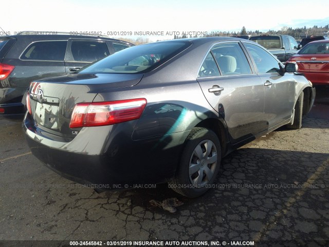 4T1BE46K59U279795 - 2009 TOYOTA CAMRY SE/LE/XLE GRAY photo 4