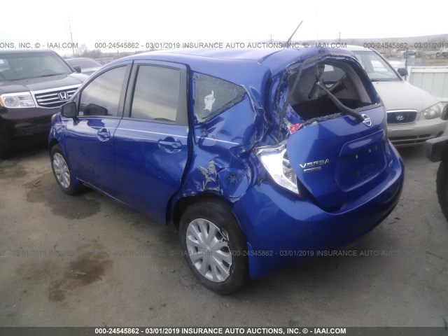 3N1CE2CP3GL398369 - 2016 NISSAN VERSA NOTE S/S PLUS/SV/SL/SR BLUE photo 3