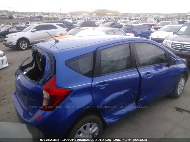 3N1CE2CP3GL398369 - 2016 NISSAN VERSA NOTE S/S PLUS/SV/SL/SR BLUE photo 4